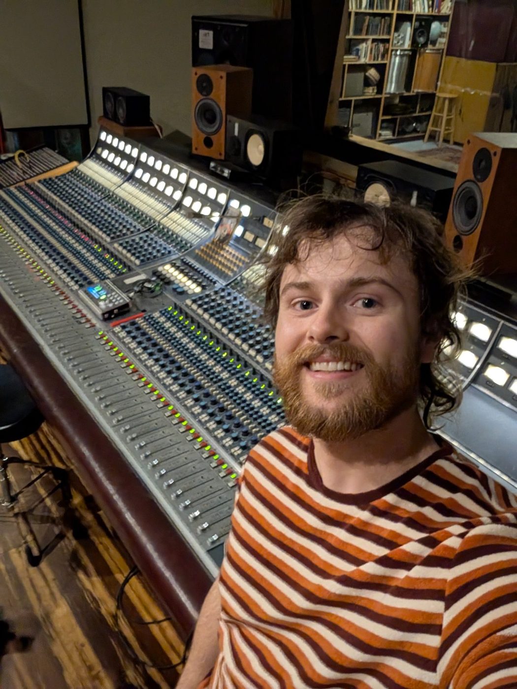 Mixing console at Studio S