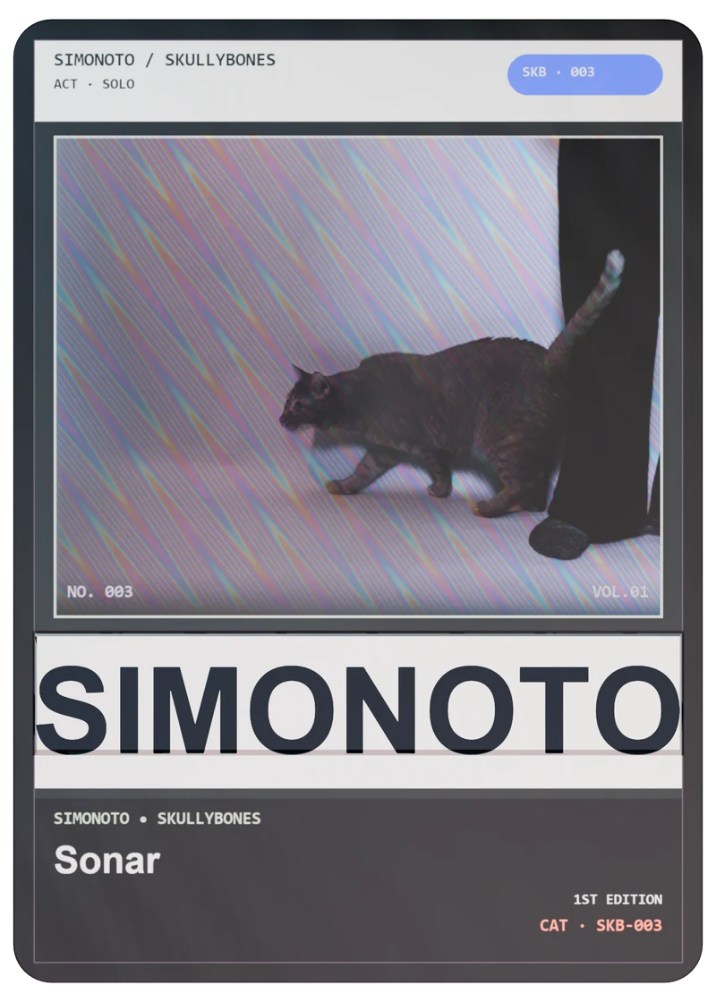 Sonar holo foil card art