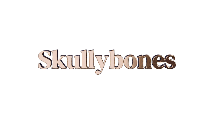 Skullybones EP wordmark, animated spin